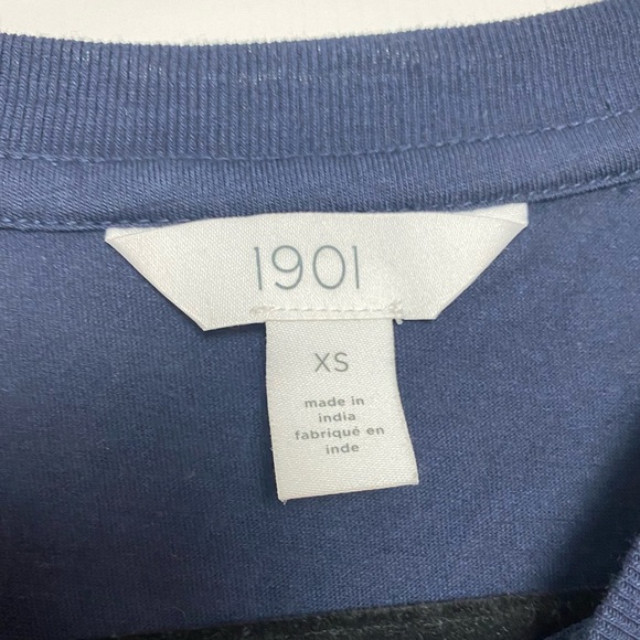 1901 Plaid & Pumpkin Graphic Fall Autumn T-shirt - Picture 3 of 4